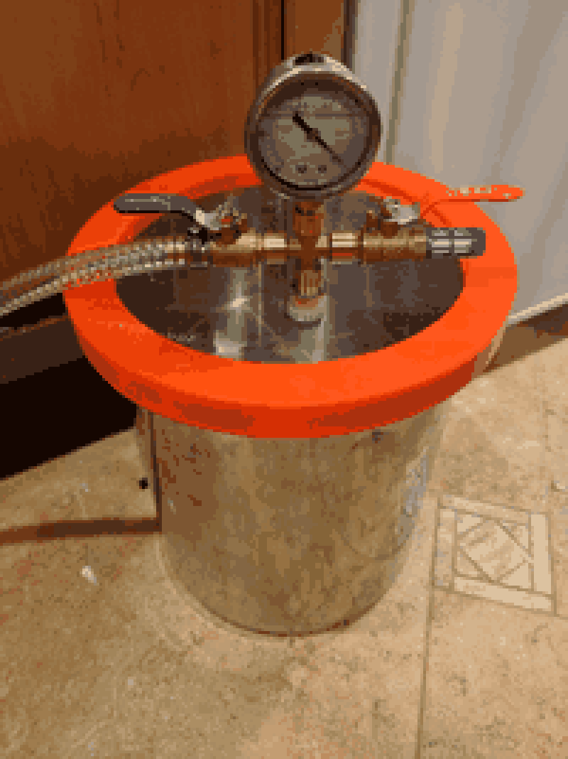 Vacuum chamber I built