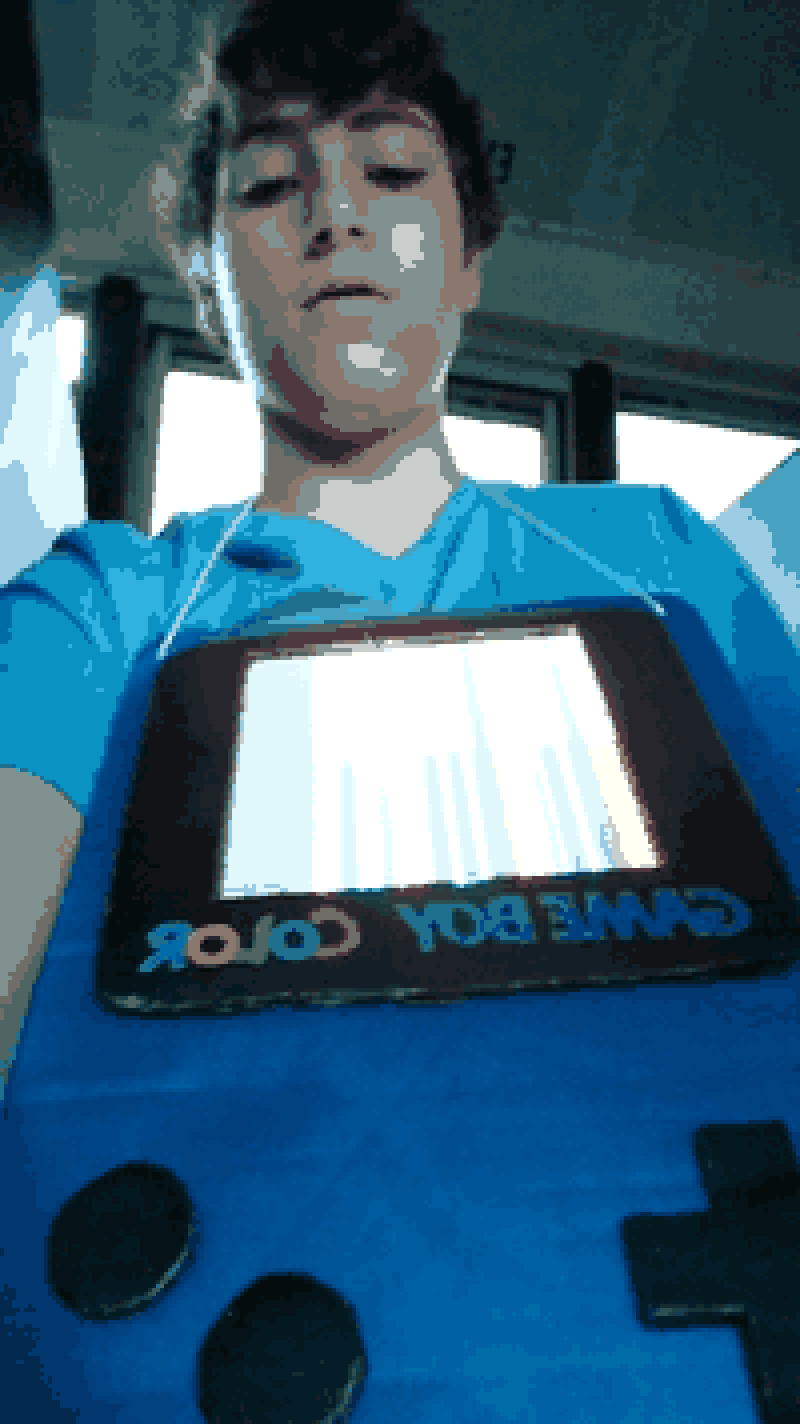 Working GameBoy costume