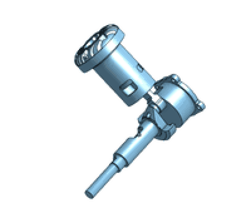 Nitro engine CAD render