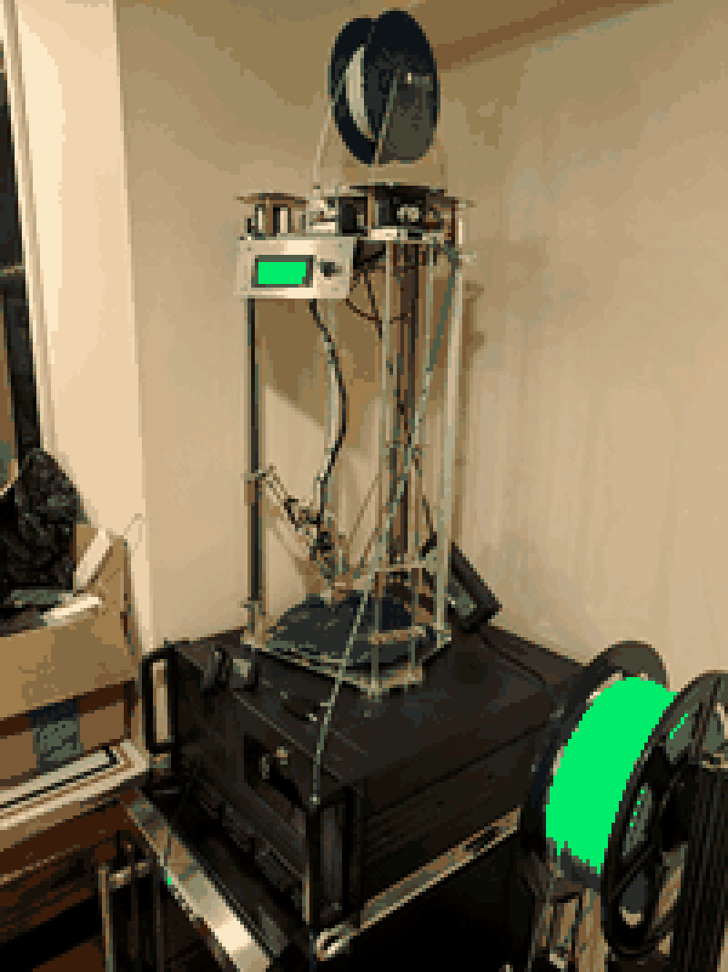 A 3D printer I built